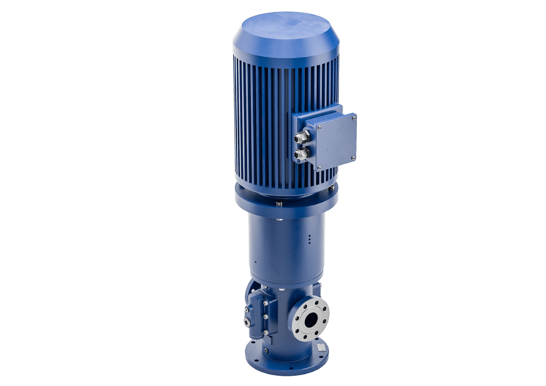 CG pedestal screw pump saving space they pumps are for vertical installation.