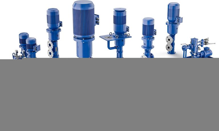 Service for screw pumps horizontal and vertical pumps