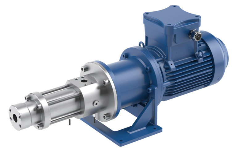 KRAL F Series screw pump with axial inlet
